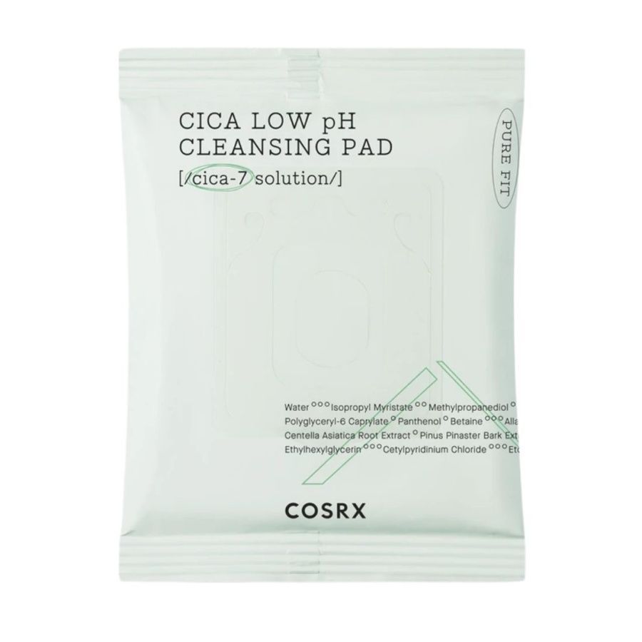 Успокаивающие тонер-пэды COSRX Pure Fit Cica Low pH Cleansing Pad, 30 шт