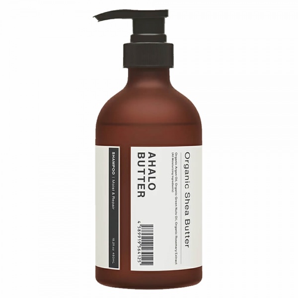 Шампунь для волос Ahalo butter moist repair shampoo, с органическими маслами, 450 мл