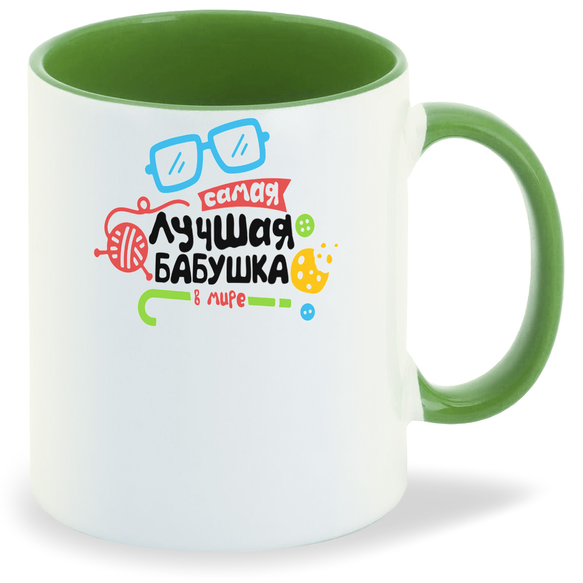 

Кружка CoolPodarok Самая лучшая бабушка в мире, Самая лучшая бабушка в мире