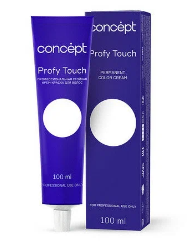 аситель для волос Concept Profy Touch 3.8 Темный жемчуг, 100 мл крем краска для волос concept profy touch 5 75