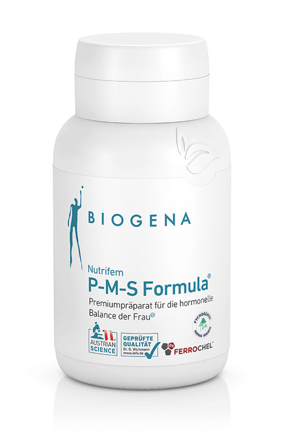 фото Комплекс витаминов и минералов biogena nutrifem p-m-s formula капсулы 60 шт