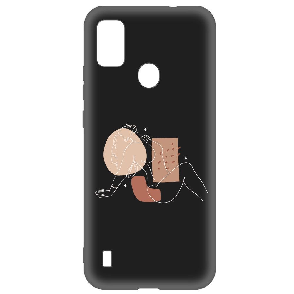 фото Чехол-накладка krutoff soft case чувственность для zte blade a51 черный