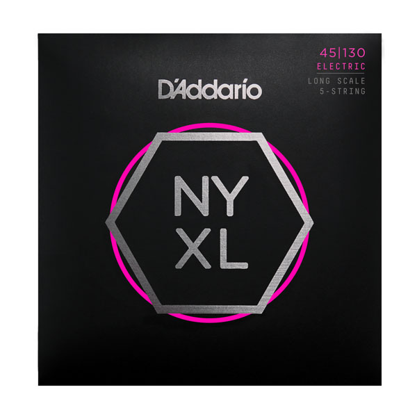 

Струны для бас-гитары DADDARIO NYXL45130 Long Scale, Reg Light, 45-130, NYXL45130