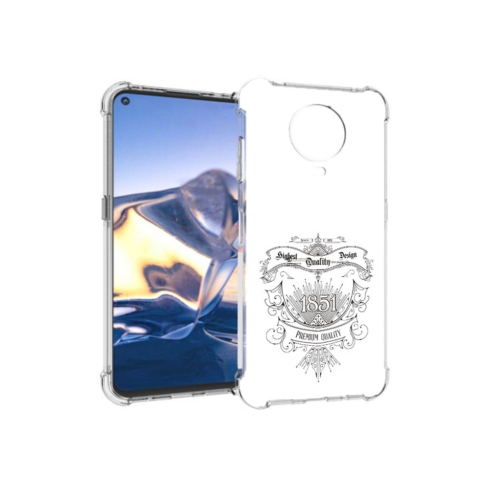 

Чехол MyPads Tocco для Nokia G10 логотип 1851 год (PT171673.98.444), Tocco