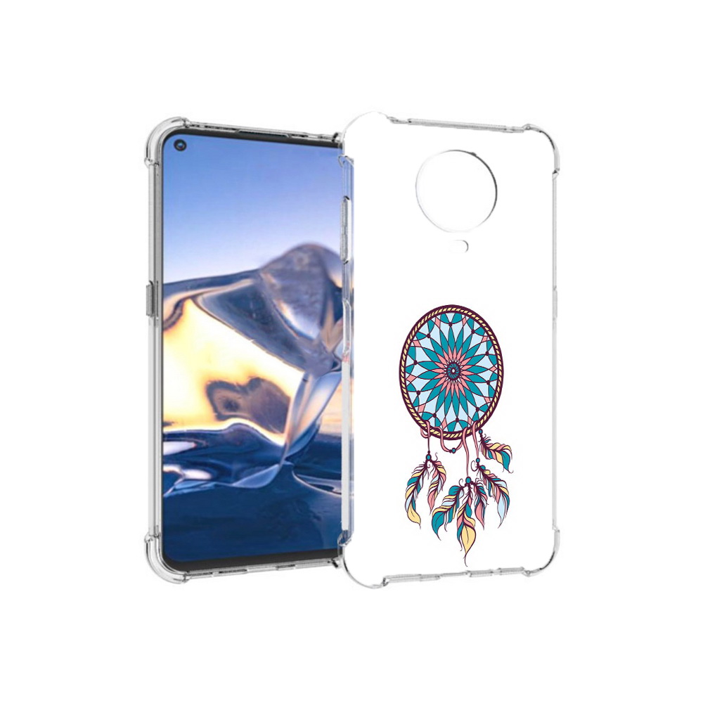 

Чехол MyPads Tocco для Nokia G10 ловец снов синий (PT171673.98.443), Tocco