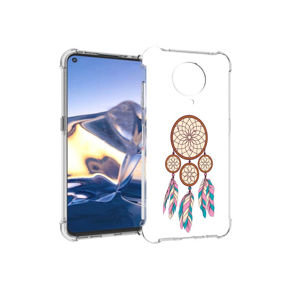 

Чехол MyPads Tocco для Nokia G10 ловец снов бежевый (PT171673.98.442), Tocco