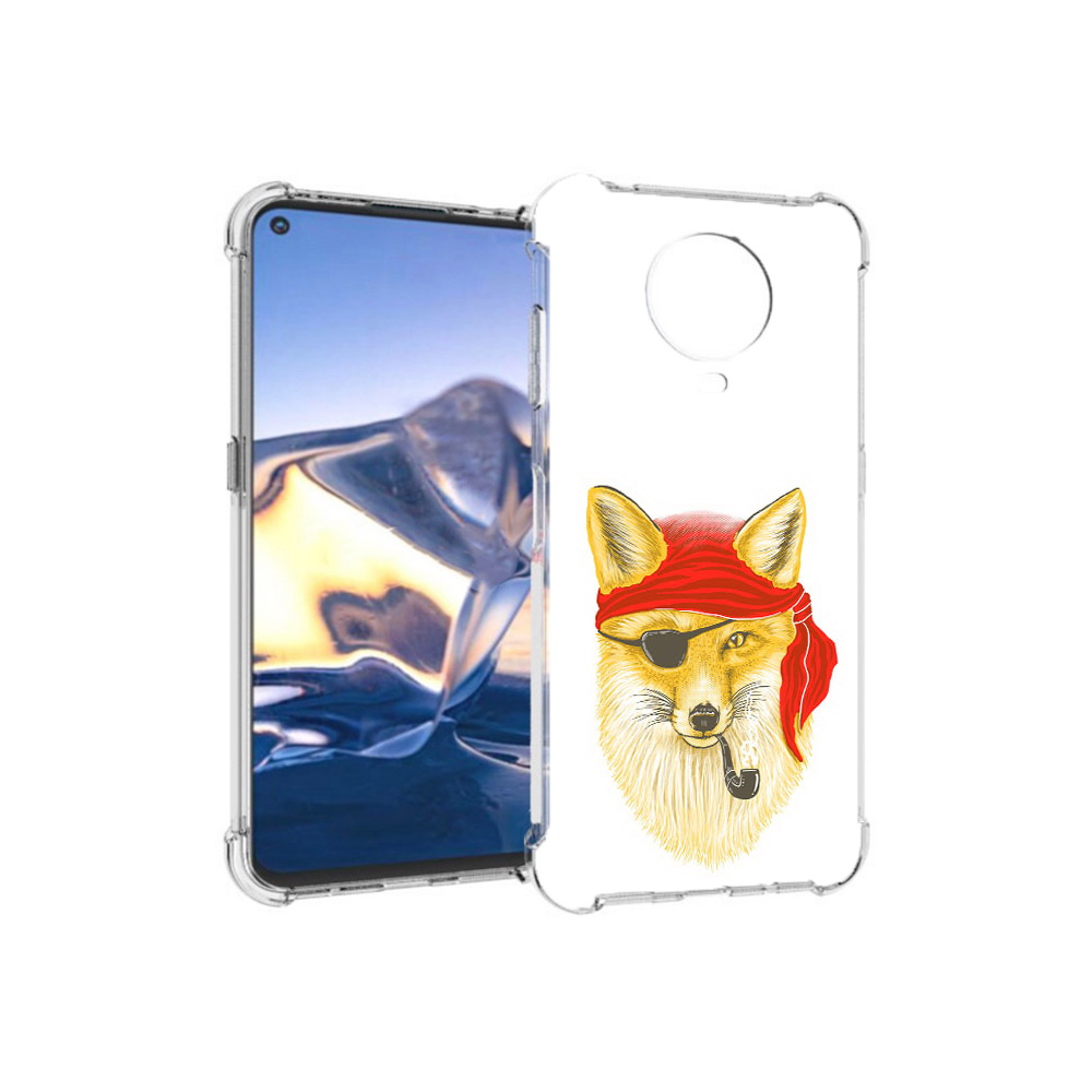 

Чехол MyPads Tocco для Nokia G10 лиса-пират (PT171673.98.440), Tocco