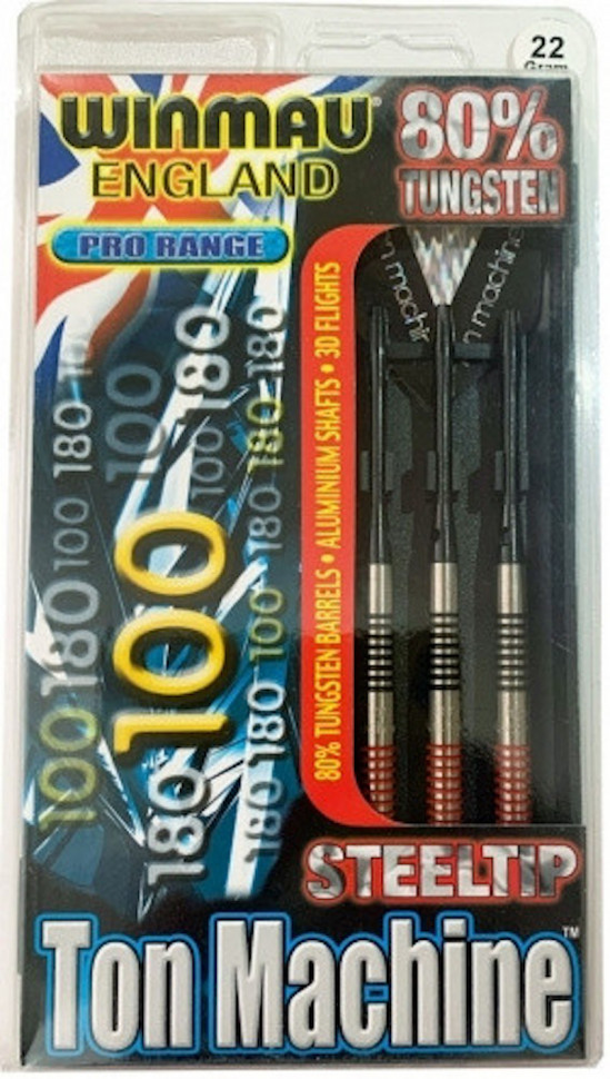 фото Дротики winmau ton machine steeltip 22 gr профессиональный уровень