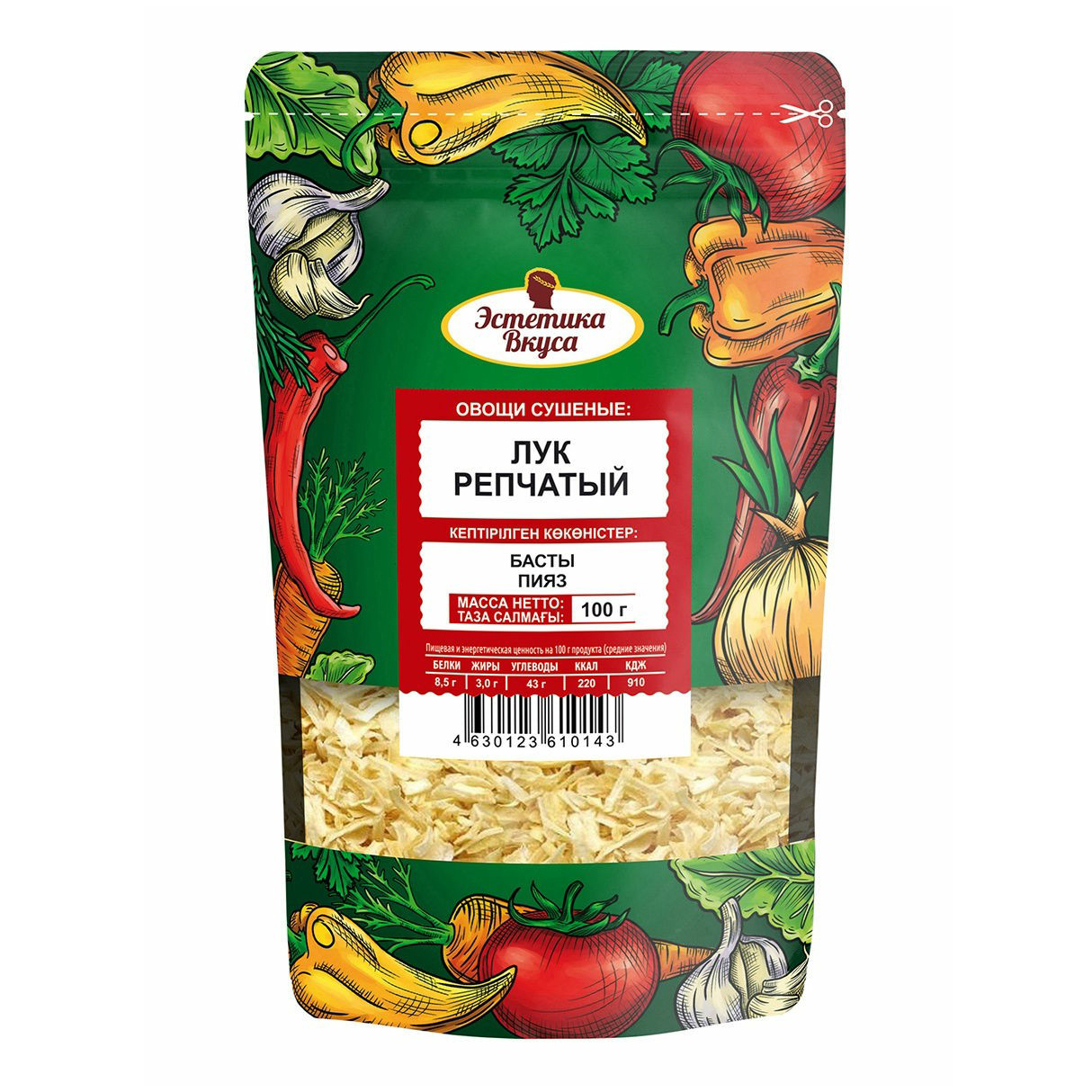 

Лук Эстетика Вкуса репчатый сушеный 100 г