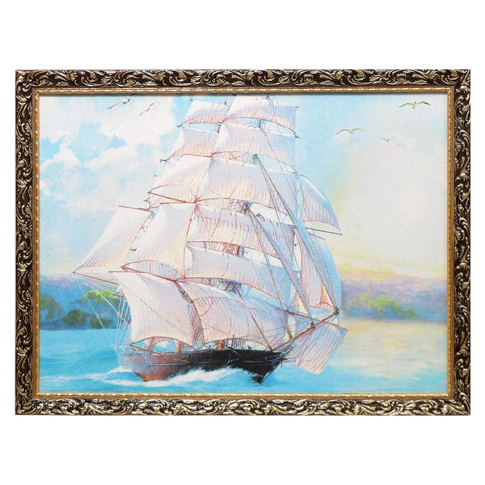 

Гобеленовая картина "Морской закат" 64х84 см