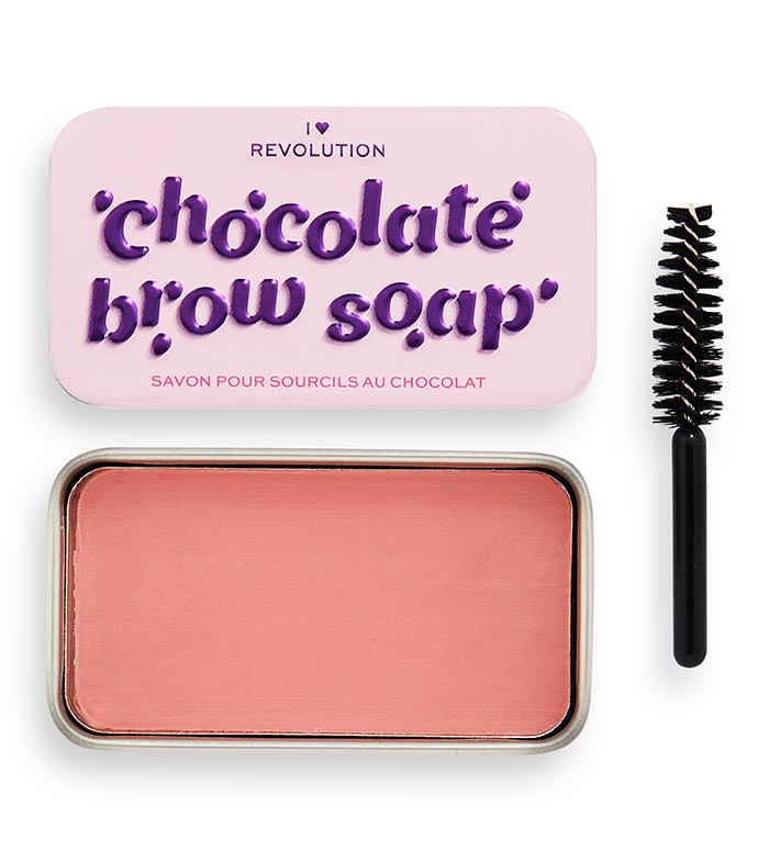 Мыло для бровей I Heart Revolution Chocolate Brow Soap нежное очищающее мыло для рук и тела spa heart soap