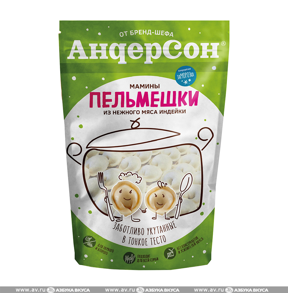

Пельмени Андерсон с индейкой 400 г