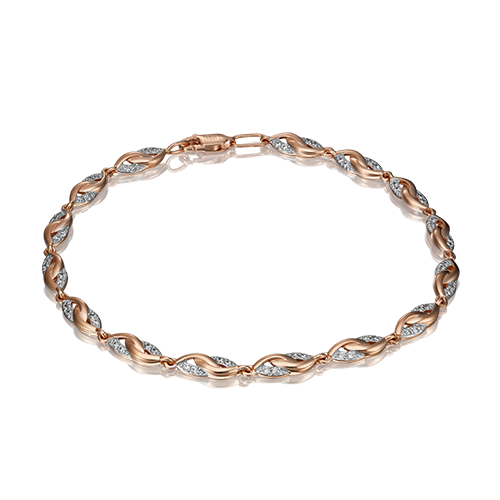 

Браслет из золота с фианитом р. 17 PLATINA jewelry 05-0512-00-401-1110-24, 05-0512-00-401-1110-24