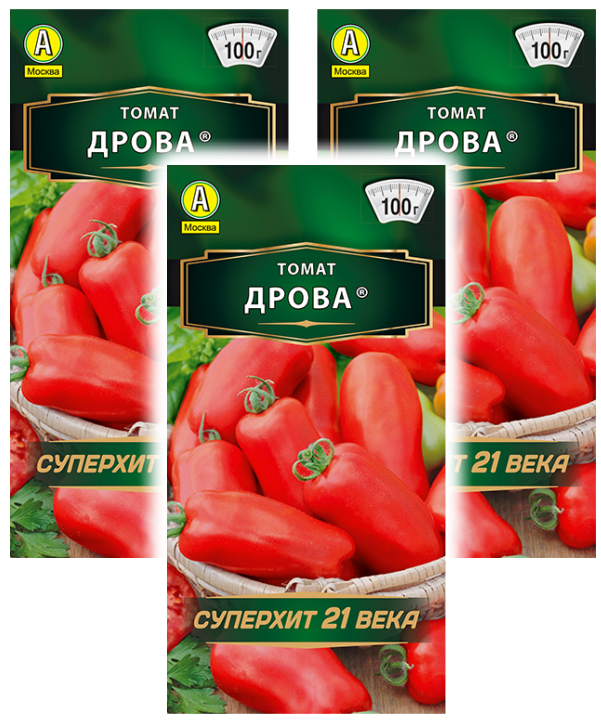 

Семена томат Аэлита Дрова 93587 3 уп., Томат