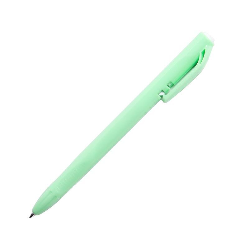

Ручка шариковая автоматическая Attache Bright Colors синяя зеленый корпус толщина линии 0.