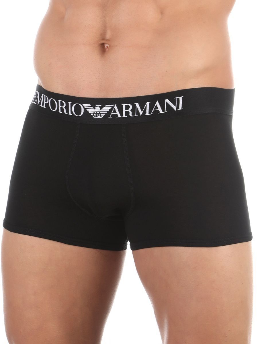 Трусы мужские Emporio Armani 111389_CC729 черные XL 10200₽