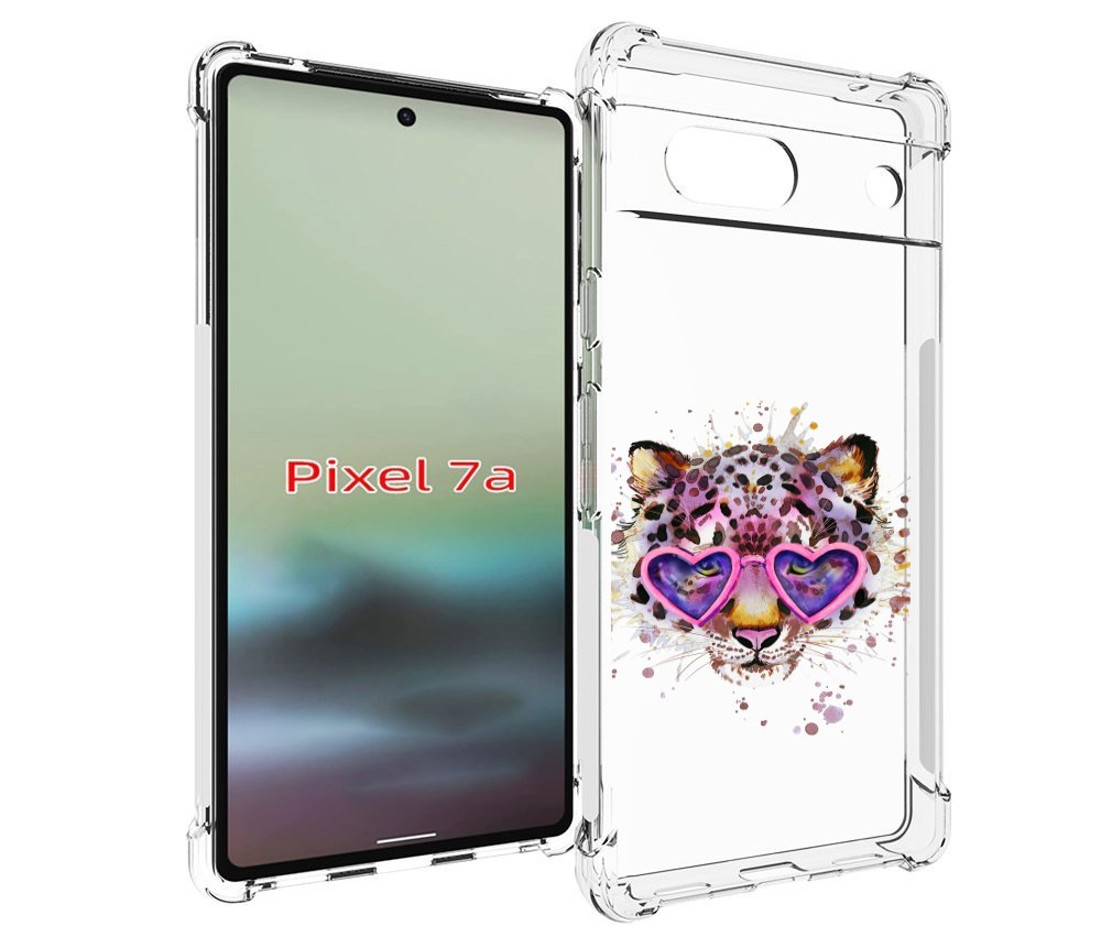 

Чехол MyPads модный леопард для Google Pixel 7A, Tocco