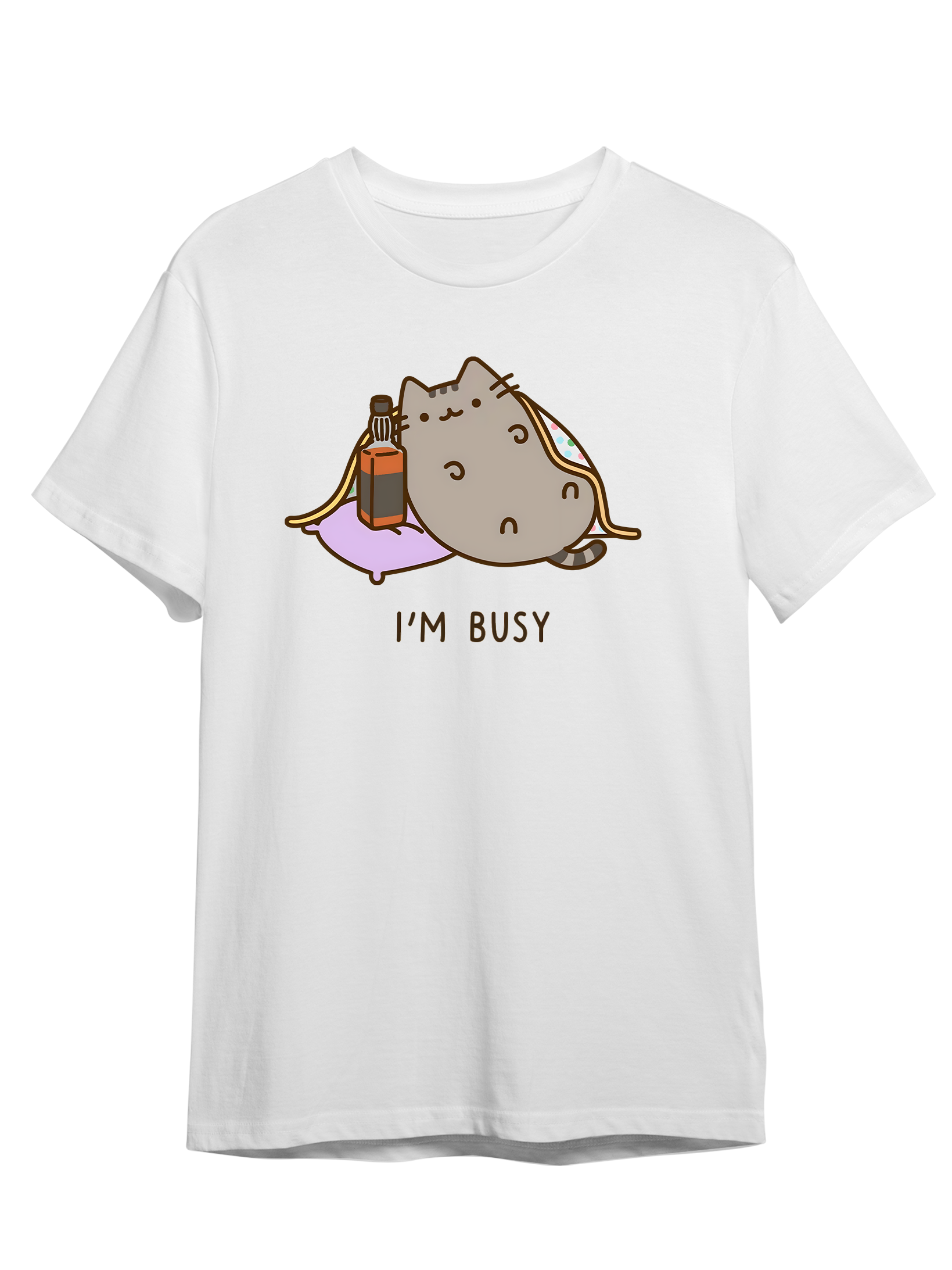 

Футболка унисекс СувенирShop Персонаж "Кот Пушин / Pusheen Cat" 4 белая 2XL (52-54), Белый, Персонаж "Кот Пушин / Pusheen Cat" 4