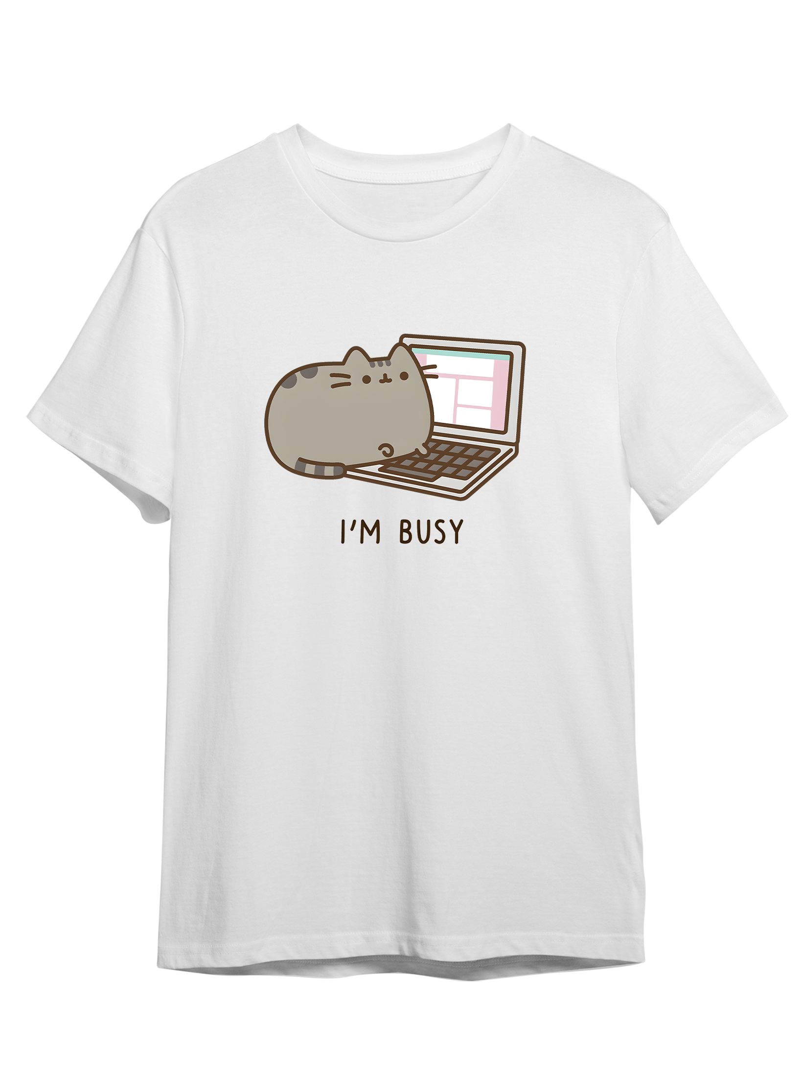 

Футболка унисекс СувенирShop Персонаж "Кот Пушин / Pusheen Cat" 2 белая 3XL (56-58), Персонаж "Кот Пушин / Pusheen Cat" 2
