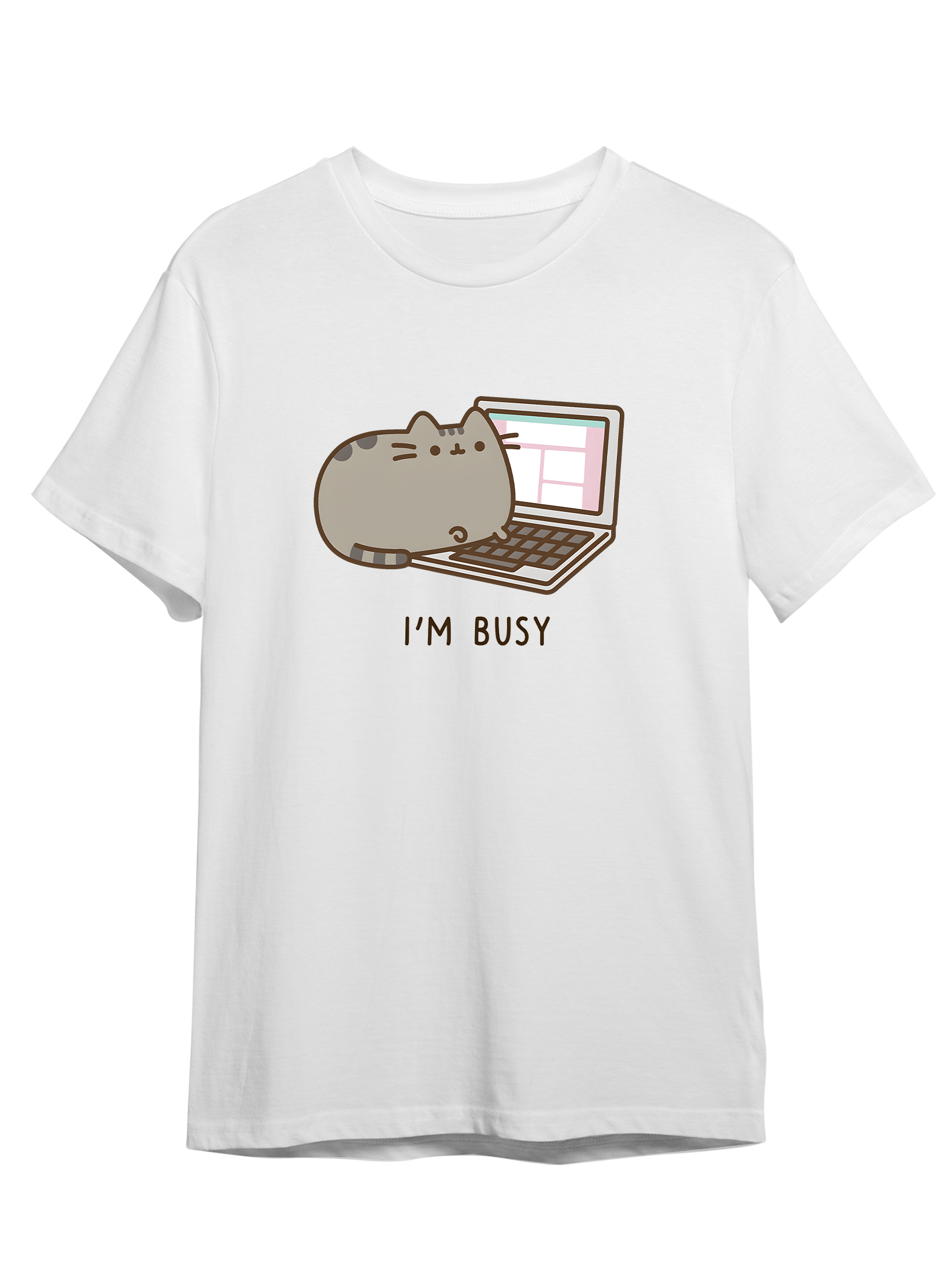 

Футболка унисекс СувенирShop Персонаж "Кот Пушин / Pusheen Cat" 2 белая 2XL (52-54), Белый, Персонаж "Кот Пушин / Pusheen Cat" 2