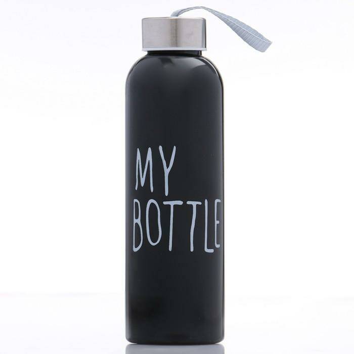 

Бутылка для воды "My bottle", 500 мл, 20 х 6.5 см, Разноцветный, My bottle