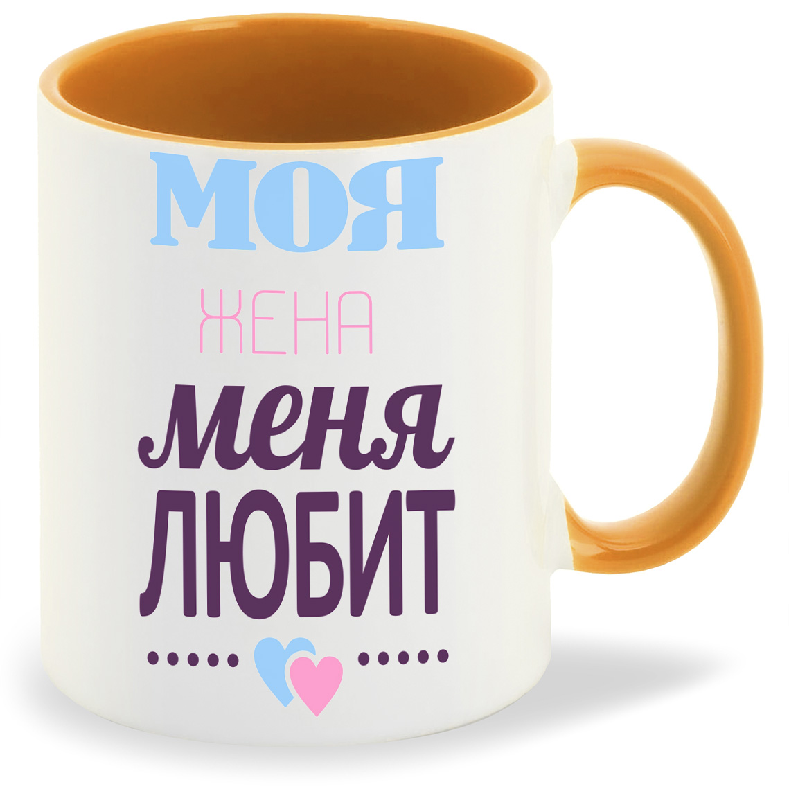 

Кружка CoolPodarok Моя жена меня любит, Моя жена меня любит