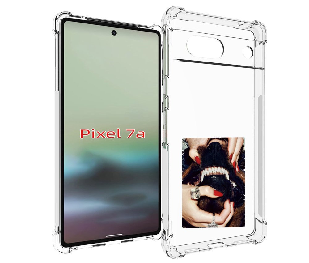 

Чехол MyPads маникюр для Google Pixel 7A, Tocco