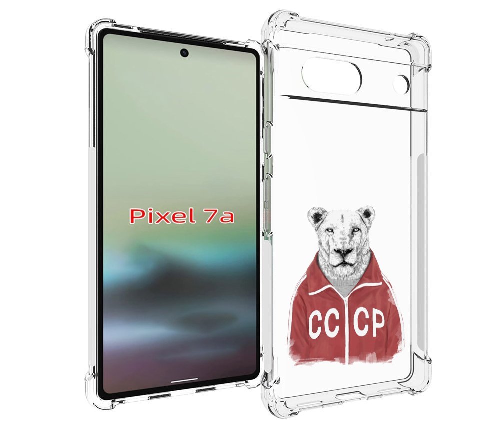

Чехол MyPads львица ссср для Google Pixel 7A, Tocco