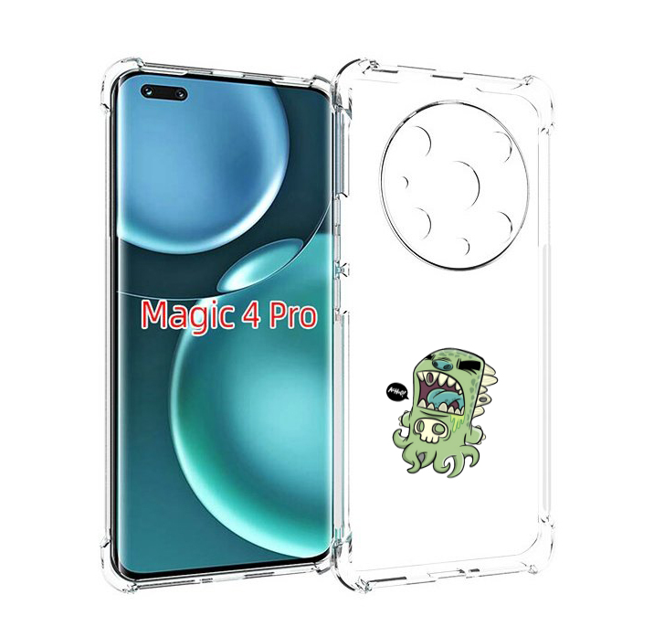 

Чехол MyPads crop для Honor Magic4 Pro, Прозрачный, Tocco