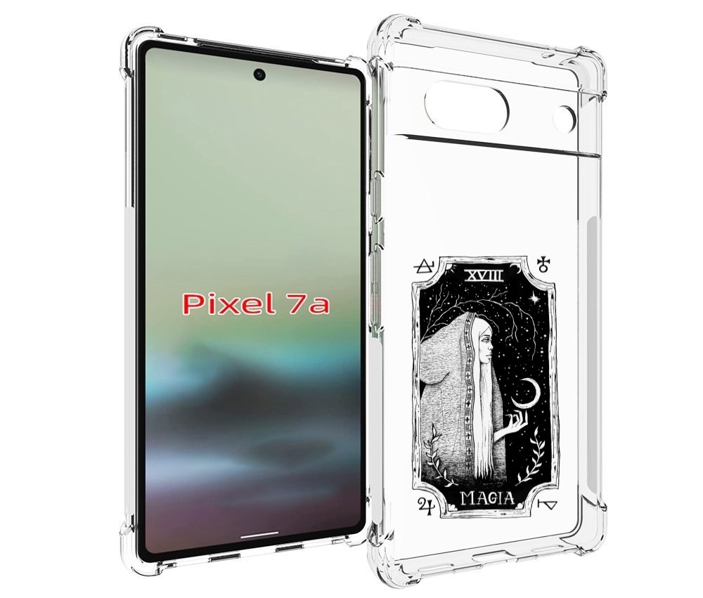 

Чехол MyPads лунная магия для Google Pixel 7A, Tocco