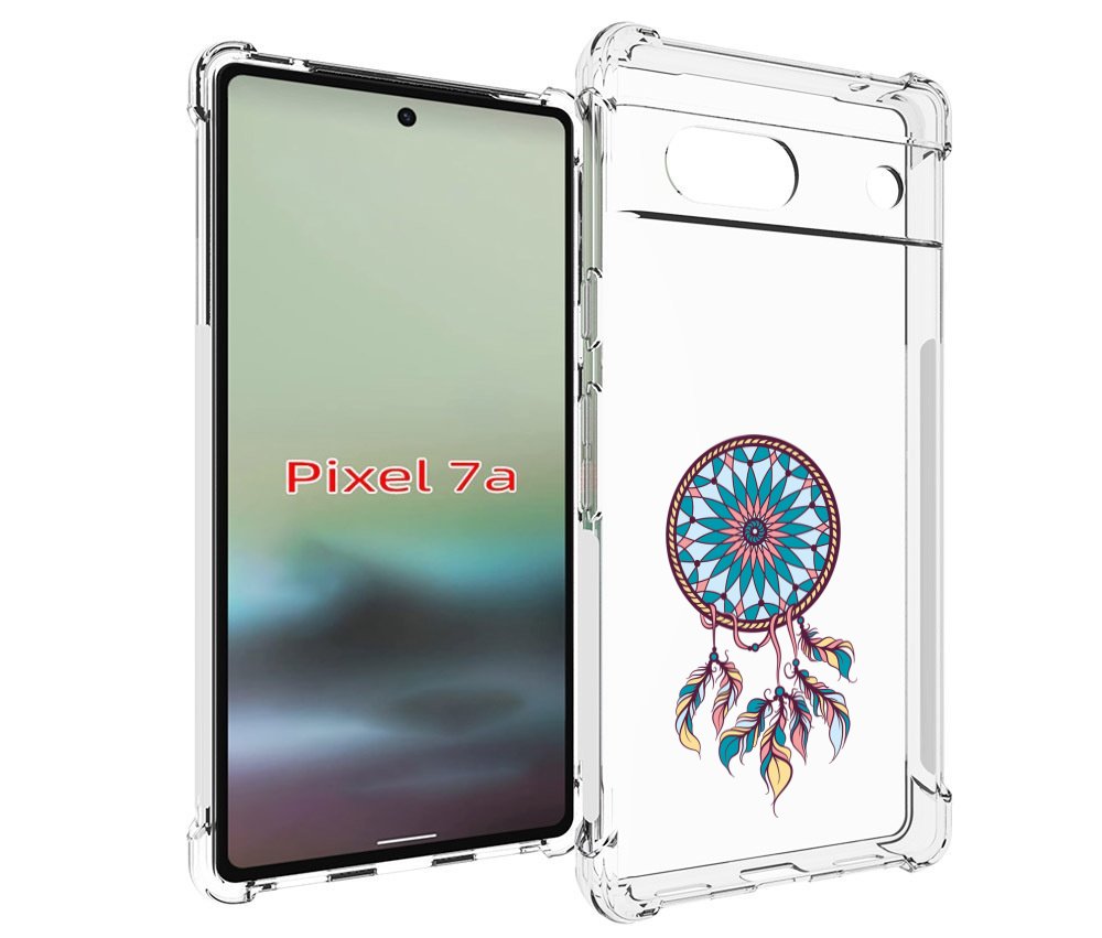 

Чехол MyPads ловец снов синий для Google Pixel 7A, Tocco