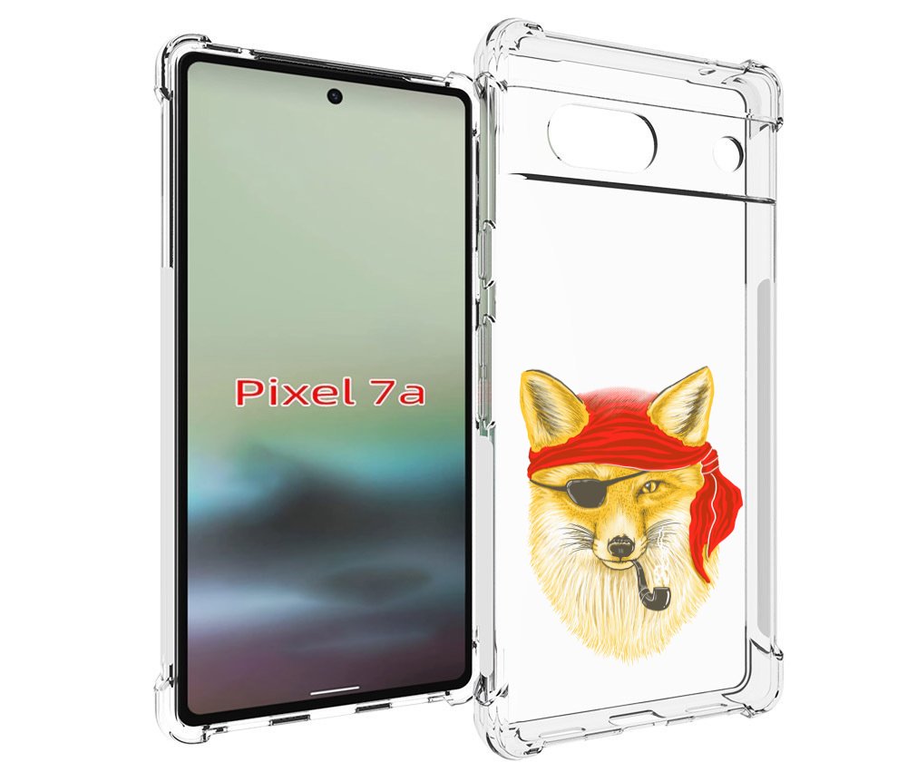 

Чехол MyPads лиса-пират для Google Pixel 7A, Tocco