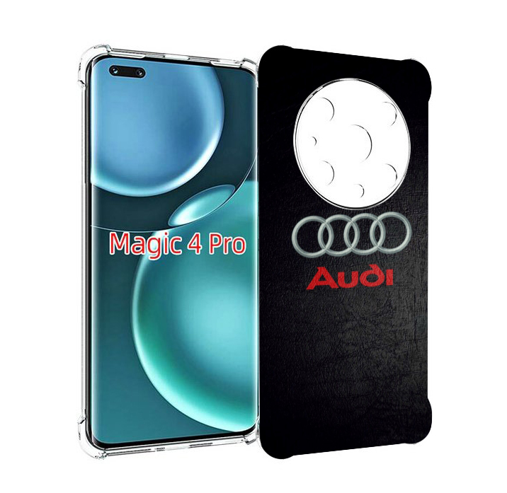 

Чехол MyPads audi 6 мужской для Honor Magic4 Pro, Прозрачный, Tocco