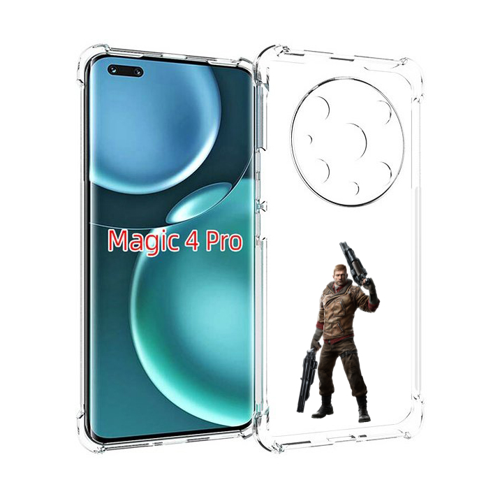 

Чехол MyPads Wolfenstein для Honor Magic4 Pro, Прозрачный, Tocco