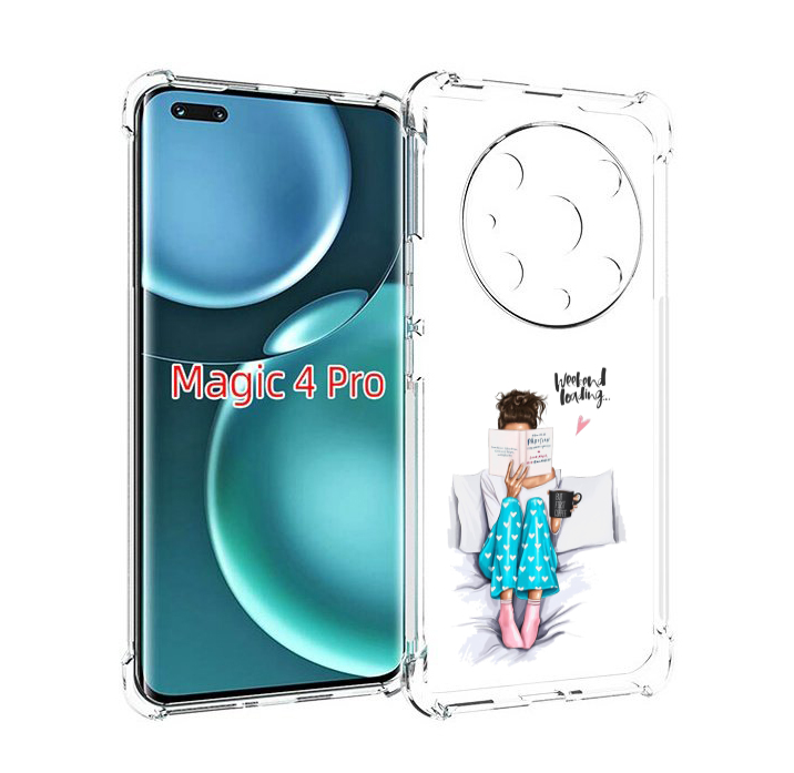 

Чехол MyPads Weekend-loading для Honor Magic4 Pro, Прозрачный, Tocco