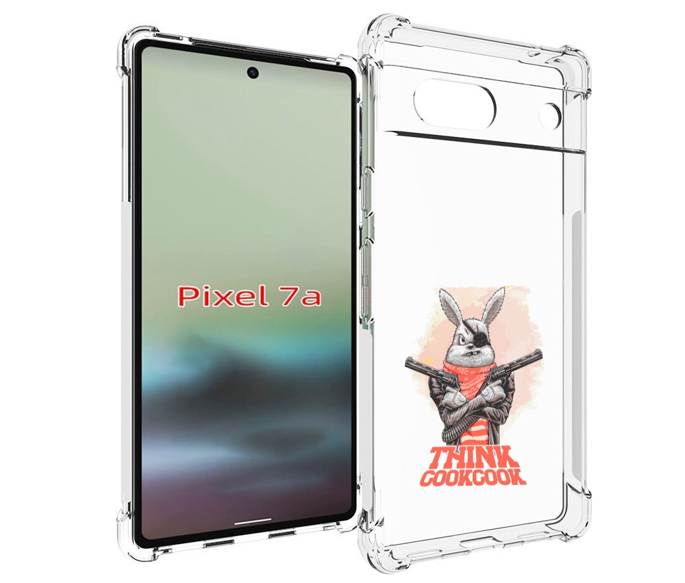 

Чехол MyPads кролик пират для Google Pixel 7A, Tocco