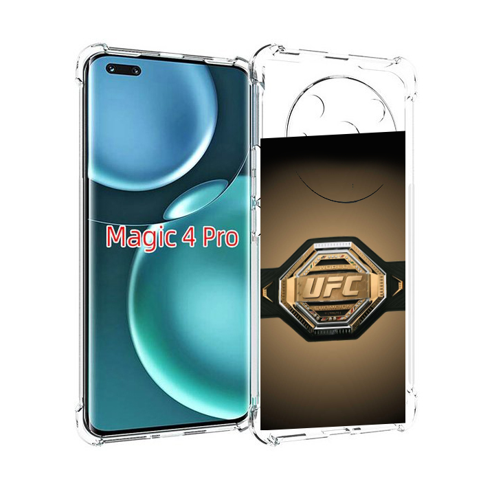 

Чехол MyPads UFC единоборства мужской для Honor Magic4 Pro, Прозрачный, Tocco