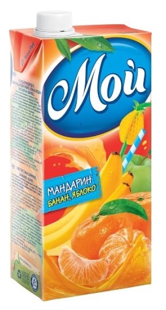 

Нектар Мой мандарин-банан-яблоко