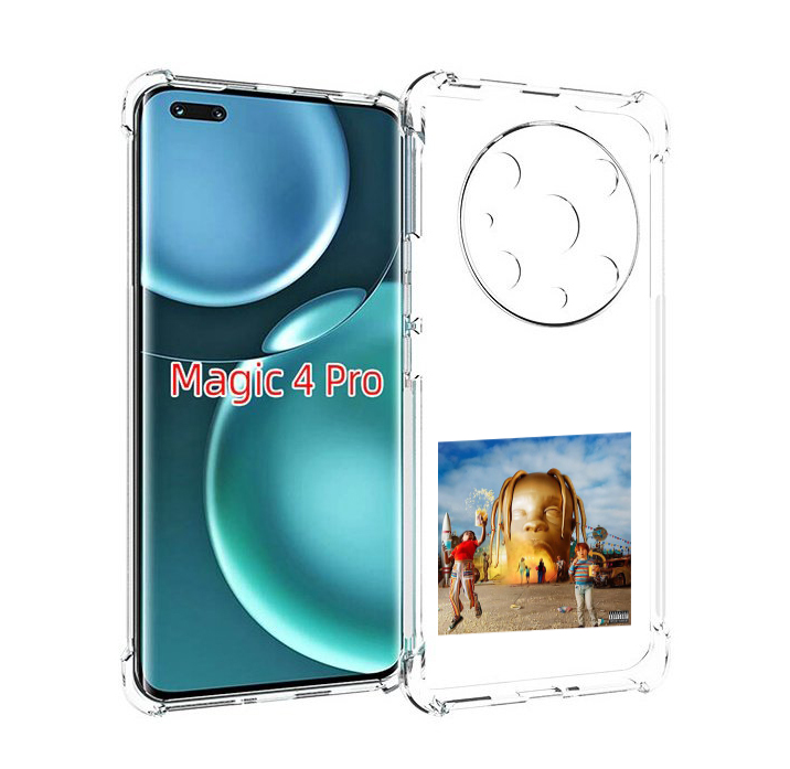 

Чехол MyPads Travis Scott - Astroworld для Honor Magic4 Pro, Прозрачный, Tocco