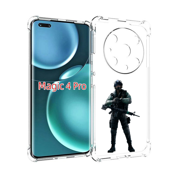 

Чехол MyPads Tom-Clancy's-Rainbow-Six-2 для Honor Magic4 Pro, Прозрачный, Tocco