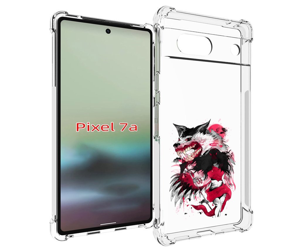 

Чехол MyPads красная шапочка для Google Pixel 7A, Tocco
