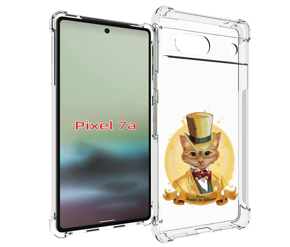 

Чехол MyPads кот юрист для Google Pixel 7A, Tocco