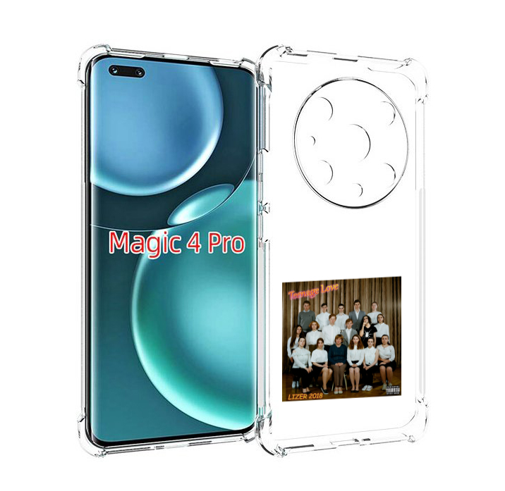 

Чехол MyPads Teenage Love LIZER для Honor Magic4 Pro, Прозрачный, Tocco