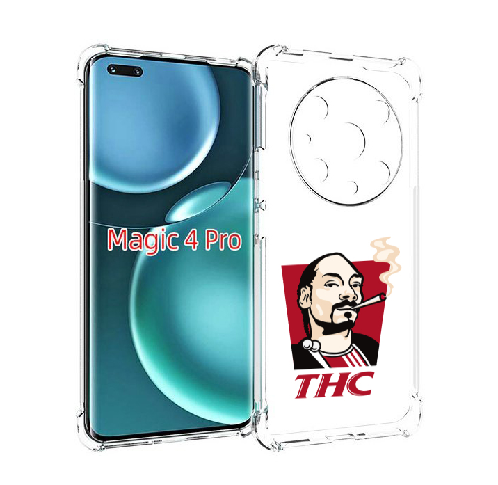 

Чехол MyPads THC для Honor Magic4 Pro, Прозрачный, Tocco