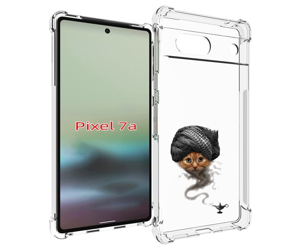

Чехол MyPads кот джин для Google Pixel 7A, Tocco