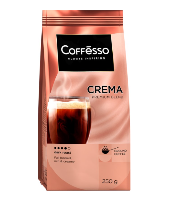 Кофе Coffesso Crema молотый 250 г 579₽