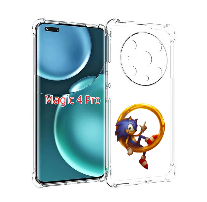 

Чехол MyPads Sonic-R для Honor Magic4 Pro, Прозрачный, Tocco