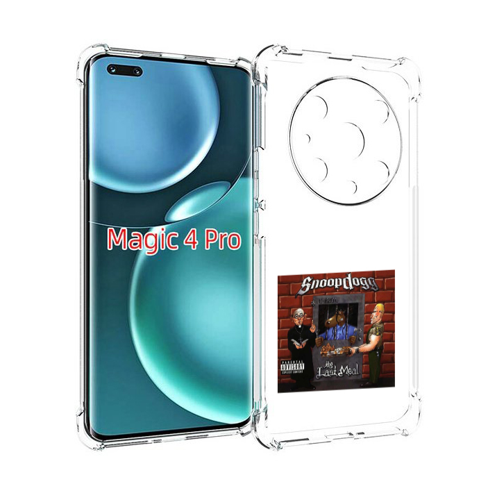 

Чехол MyPads Snoop Dogg THA LAST MEAL для Honor Magic4 Pro, Прозрачный, Tocco