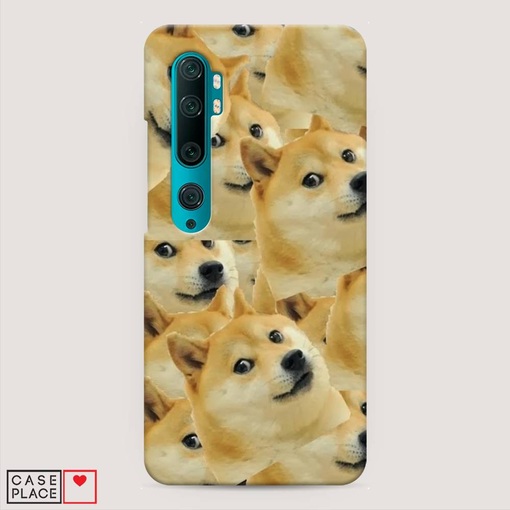 

Пластиковый чехол "Собака-подозревака фон" на Xiaomi Mi Note 10, 37320-7