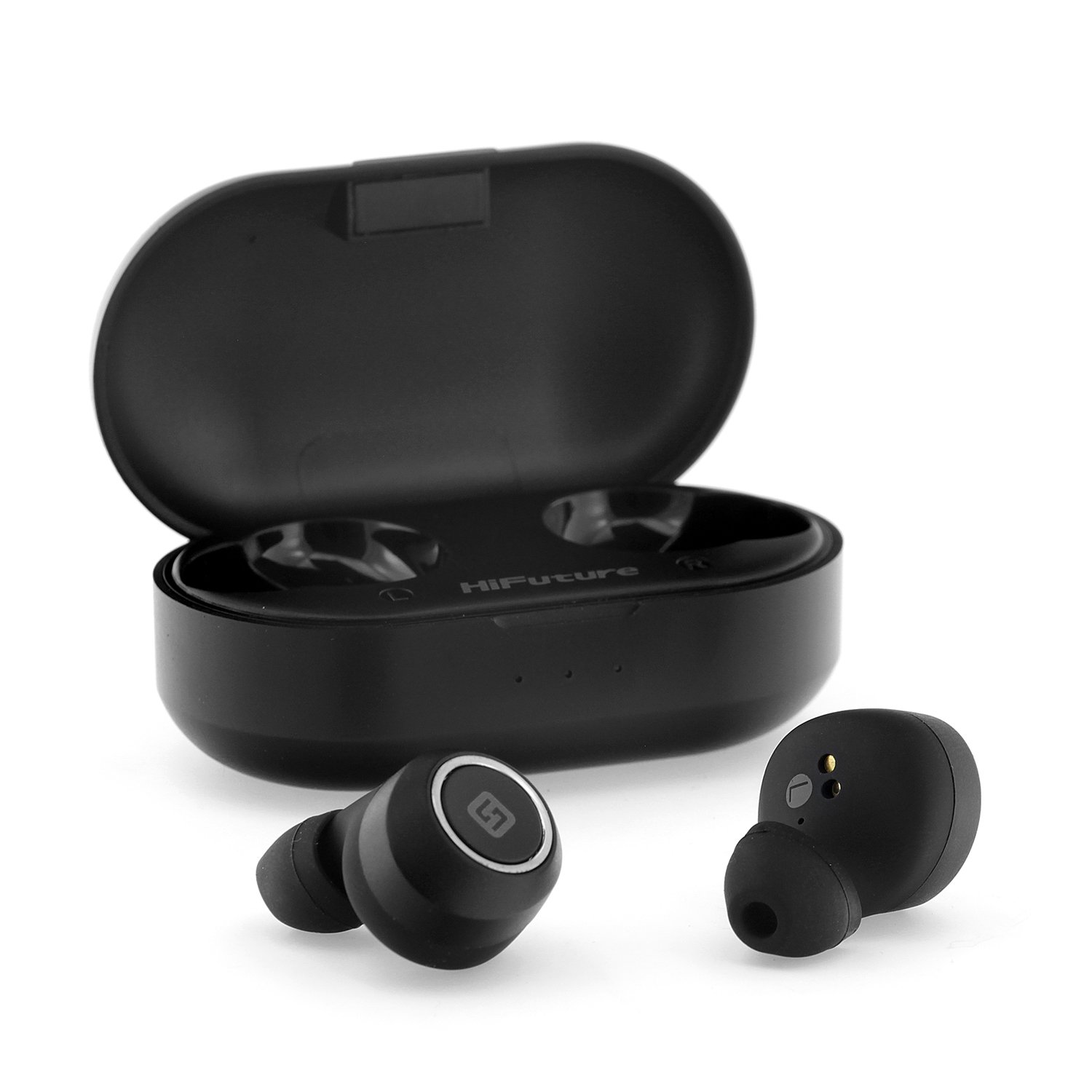 фото Беспроводные наушники hifuture bassbuds black